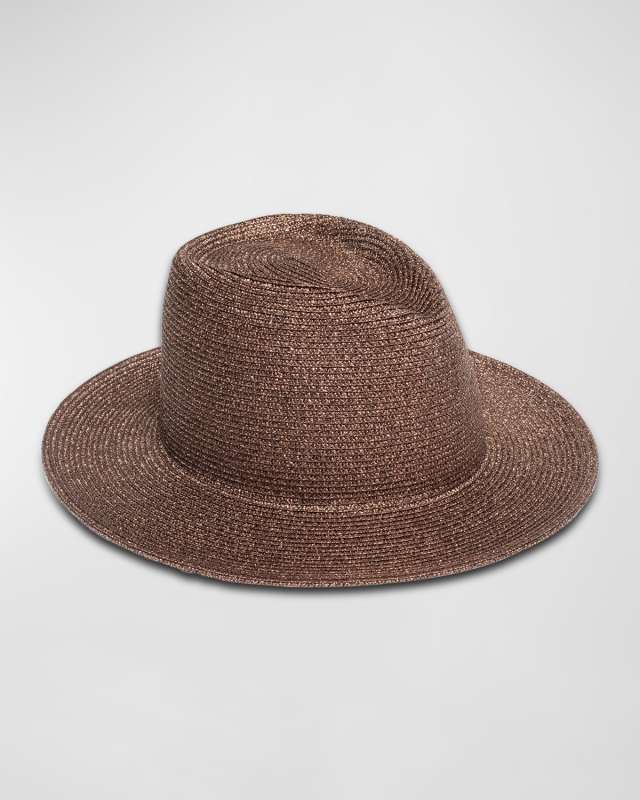 Blaine Metallic Fedora